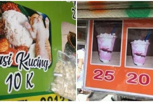 20 Potret daftar menu warung makan ini lucunya mengundang senyum