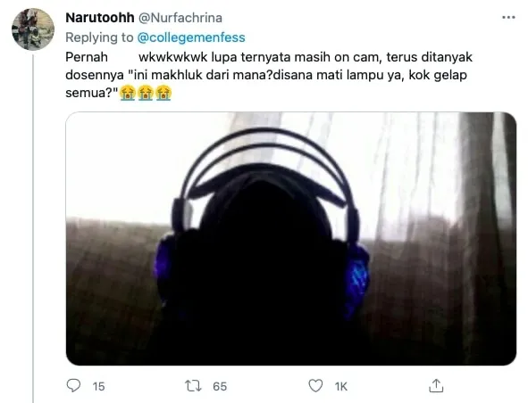 Momen lucu saat kelas online © berbagai sumber Momen lucu saat kelas online © berbagai sumber