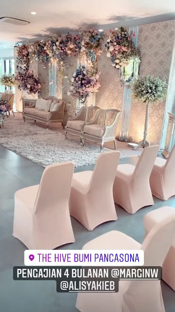 momen syukuran margin wieheerm  © Instagram