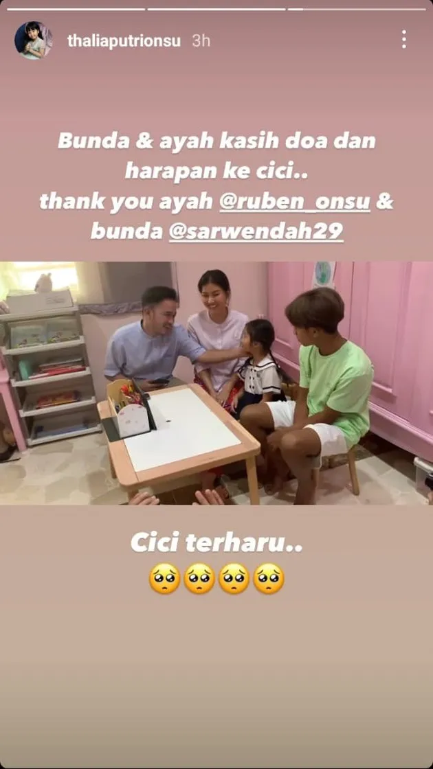 thalia putri onsu wisuda TK © 2021 brilio.net