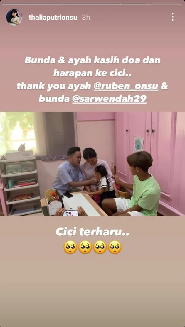 thalia putri onsu wisuda TK © 2021 brilio.net