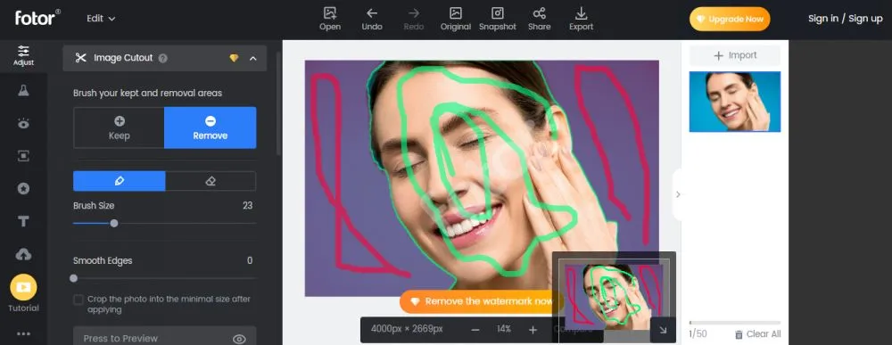 Cara mengubah background foto © 2021 brilio.net