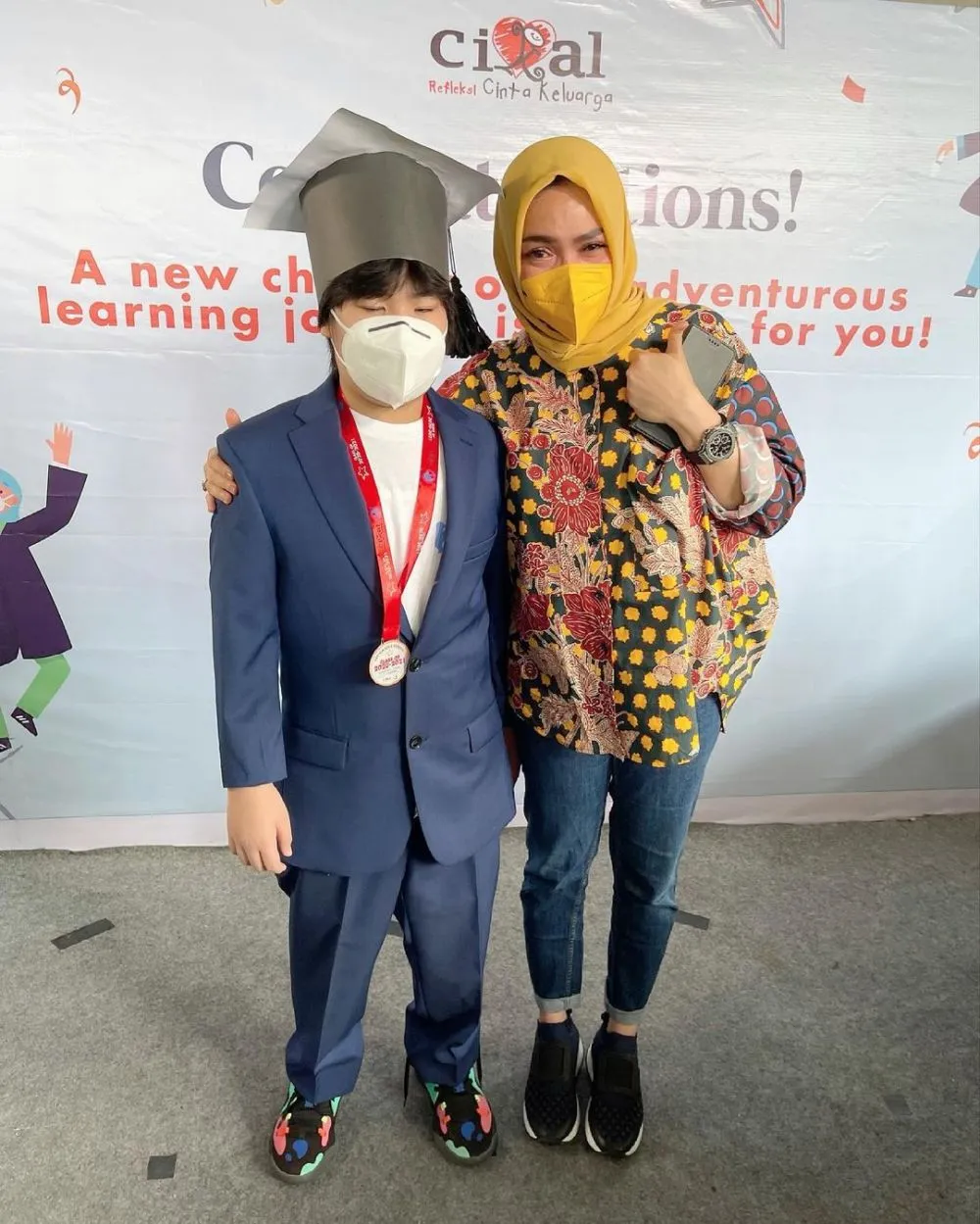 Gavrel lulus SD © Instagram Gavrel lulus SD © Instagram