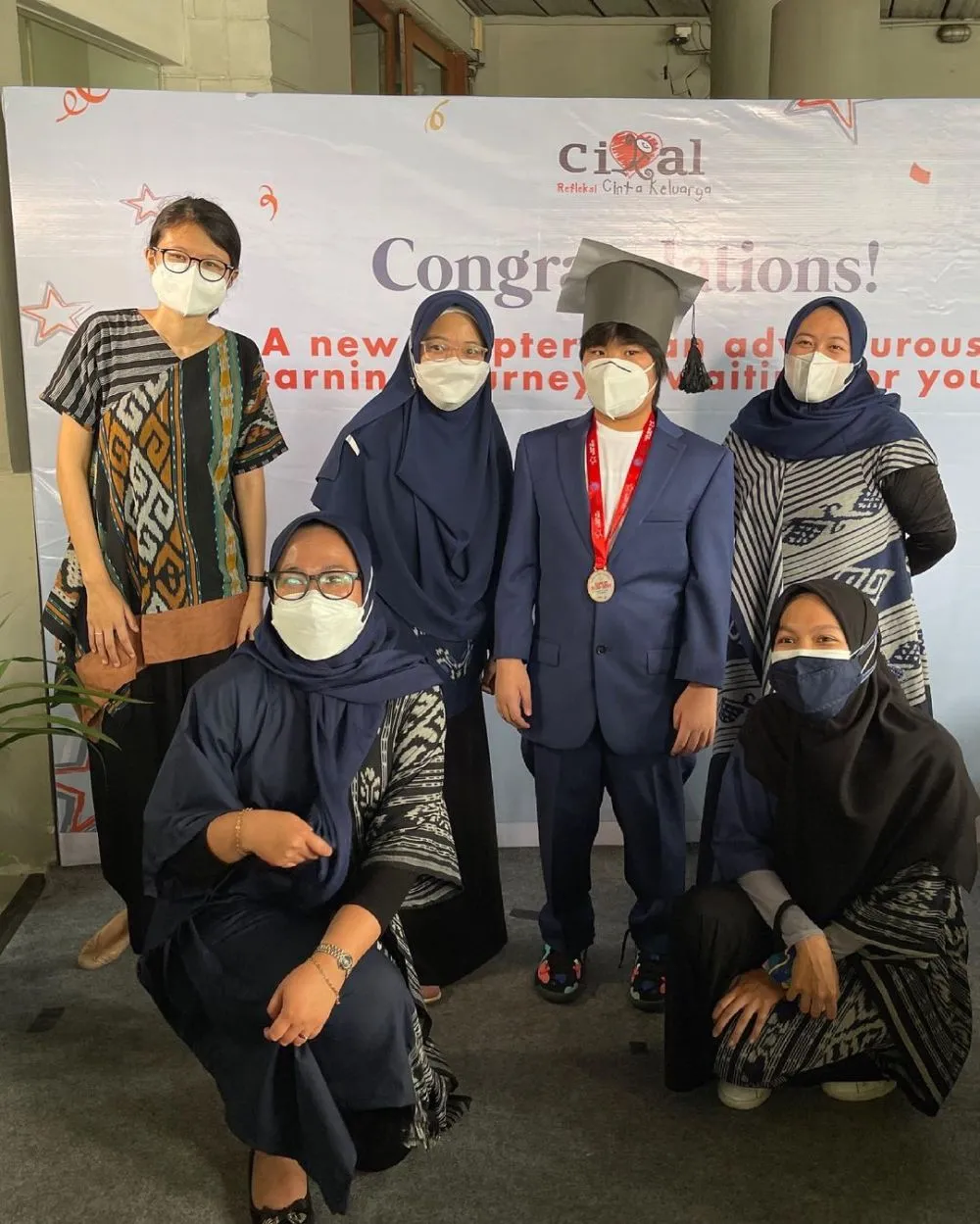 Gavrel lulus SD © Instagram Gavrel lulus SD © Instagram