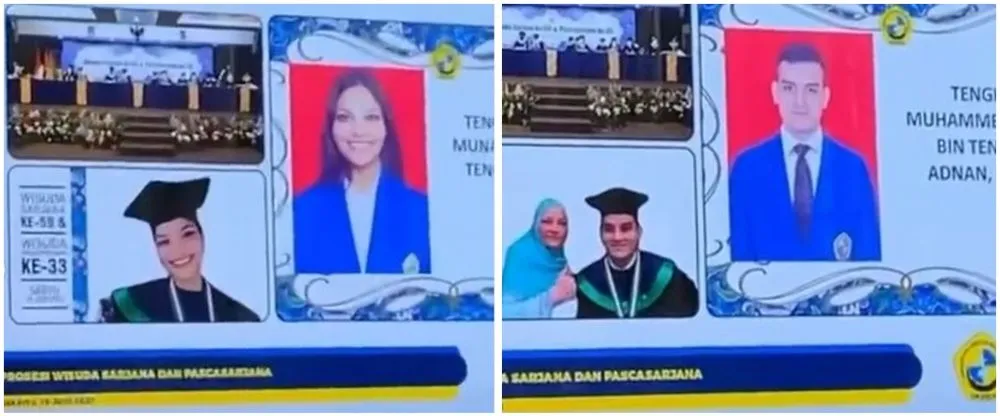 kelulusan tengku nadira adnan © instagram kelulusan tengku nadira adnan © instagram