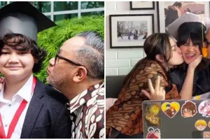 8 Momen Mona Ratuliu temani anak-anaknya wisuda, penuh haru