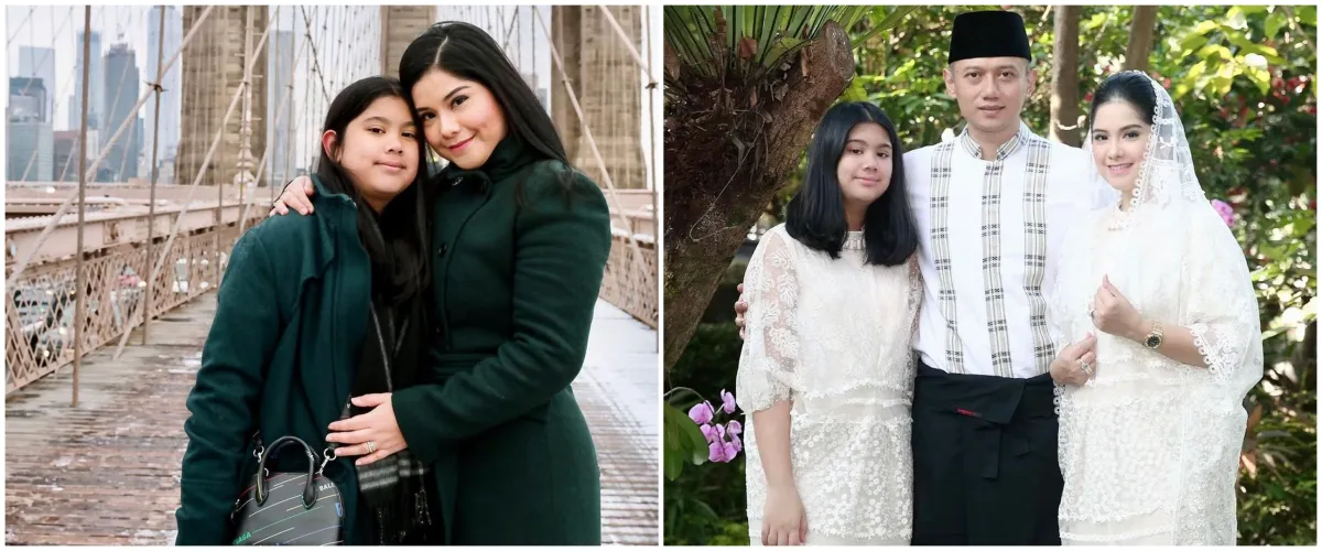 10 Potret Annisa Pohan & putrinya yang beranjak remaja, bak kakak-adik
