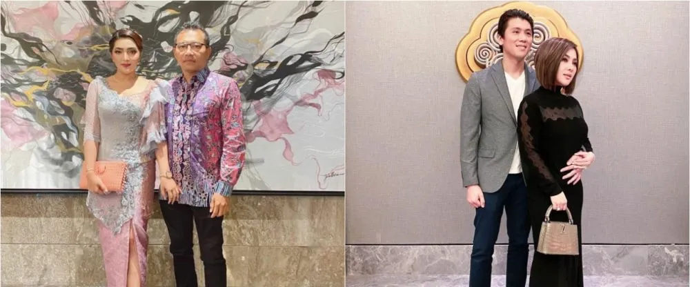 Beda gaya Syahrini dan Asyanty saat kondangan © 2021 brilio.net