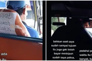 Sopir angkot ini gratiskan penumpang tiap Jumat, alasannya bikin haru