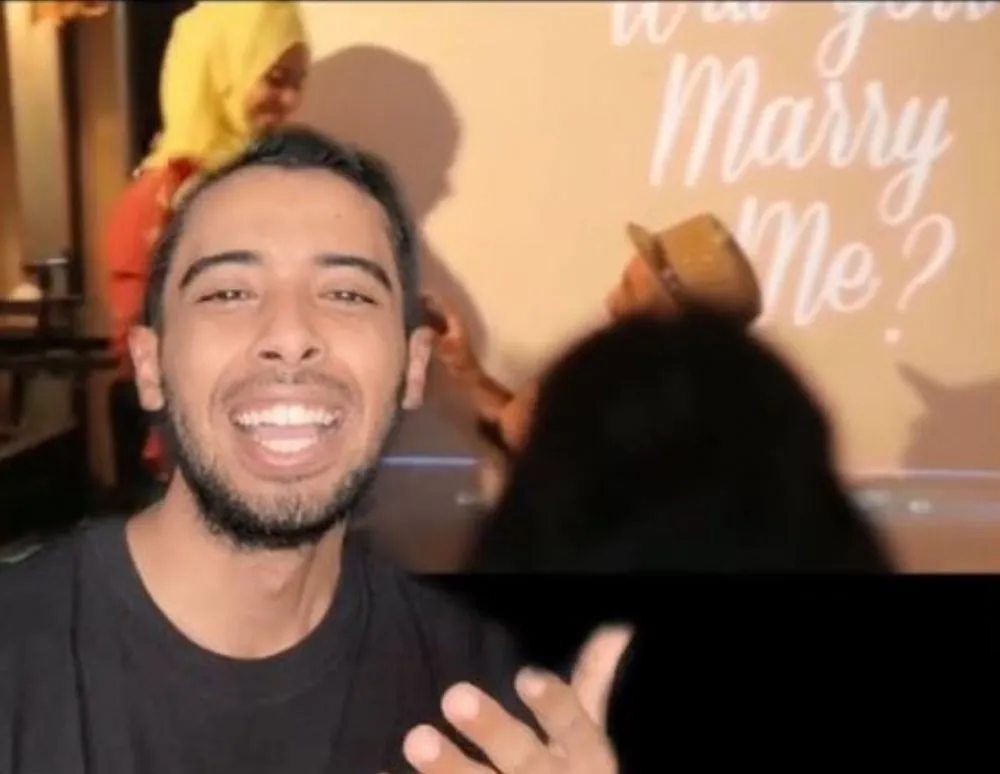 Kisah Sahil dan Rania © TikTok Kisah Sahil dan Rania © TikTok