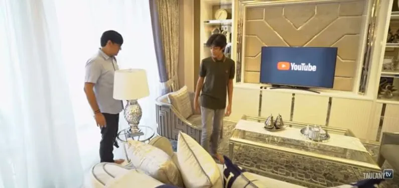 Potret apartemen Kenzy © YouTube/TAULANY TV Potret apartemen Kenzy © YouTube/TAULANY TV