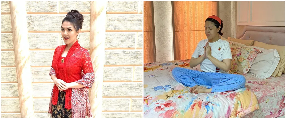 10 Penampakan kamar tidur Tina Toon, bernuansa putih elegan