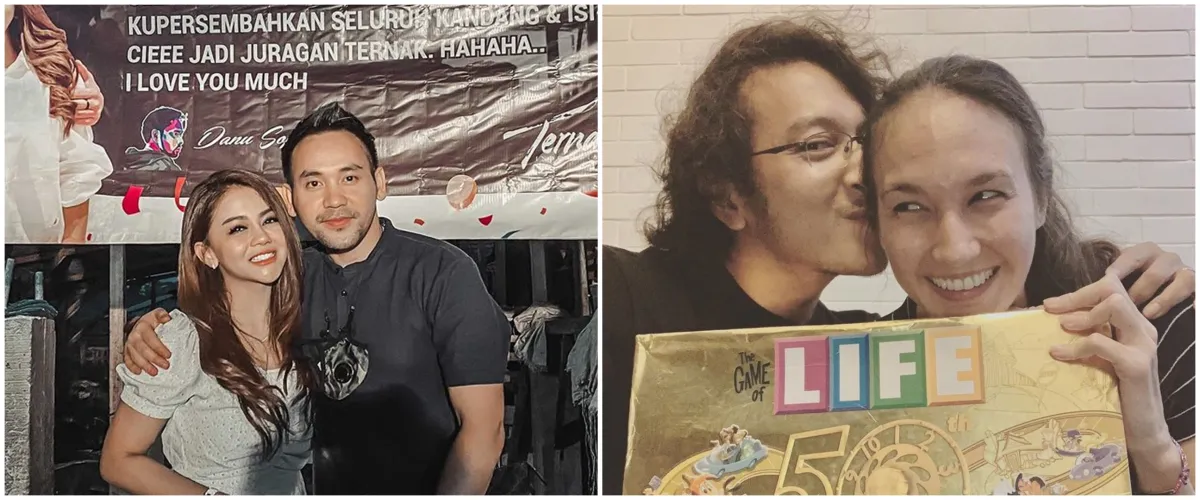 8 Seleb dapat hadiah unik dari pasangan, penuh kesan