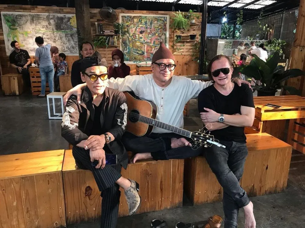 Potret Dik Doank dan Beben Jazz Instagram Potret Dik Doank dan Beben Jazz Instagram