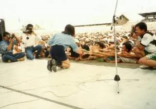 Nike Ardila saat manggung © 2021 brilio.net Nike Ardila saat manggung © 2021 brilio.net