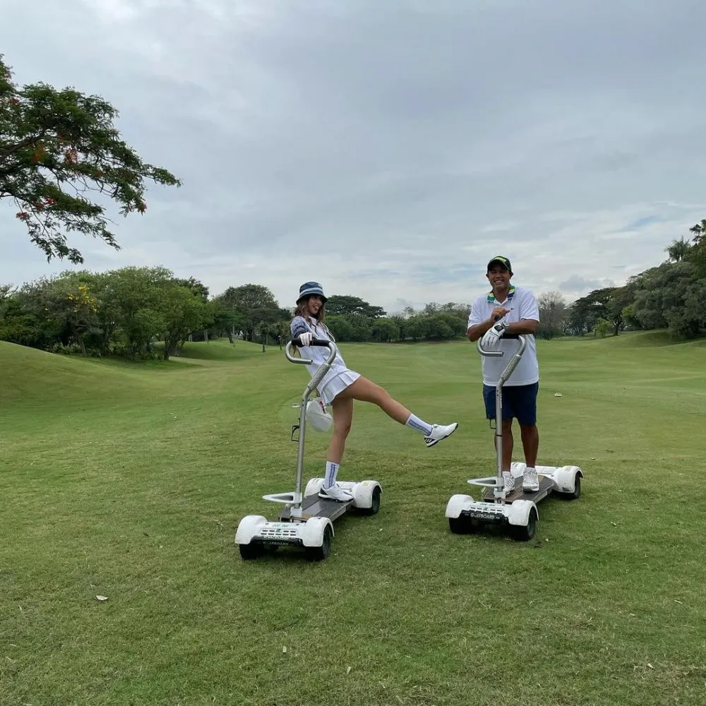 Nia Ramadhani dan Ardi Bakrie olahraga bareng © 2021 brilio.net