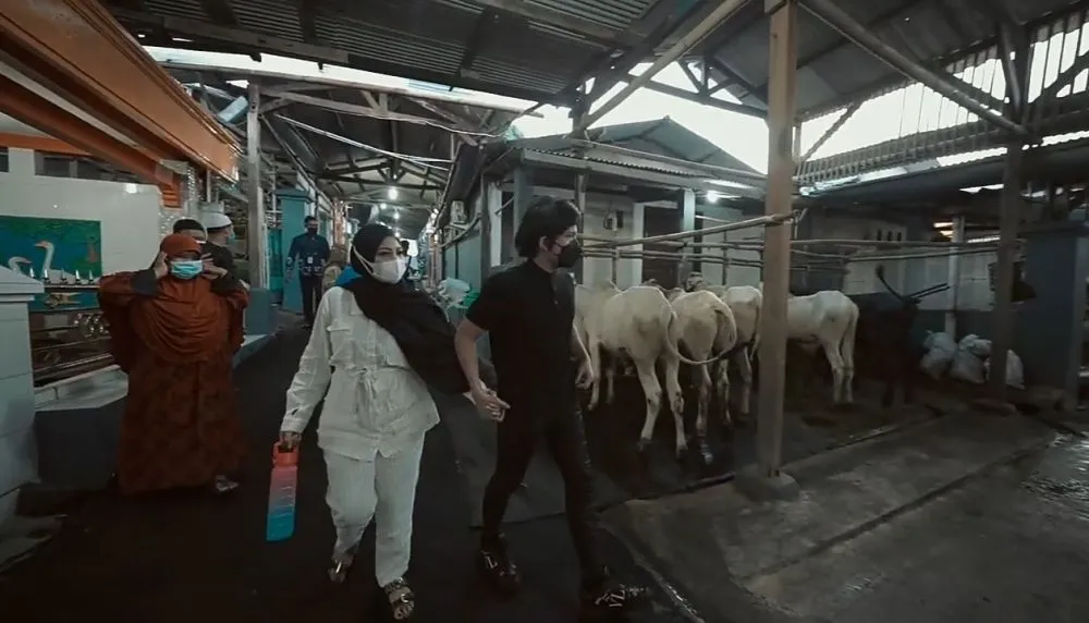 Atta Halilintar dan Aurel Hermansyah beli hewan kurban © 2021 brilio.net YouTube Atta Halilintar dan Aurel Hermansyah beli hewan kurban © 2021 brilio.net YouTube