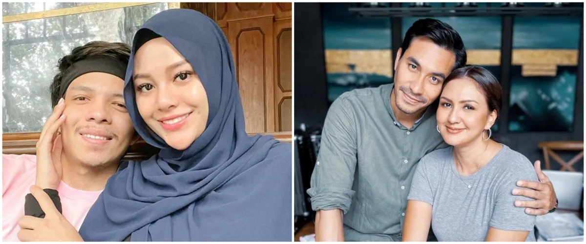 Momen 9 seleb unggah foto istri saat tidur, Darius dan Donna mesra