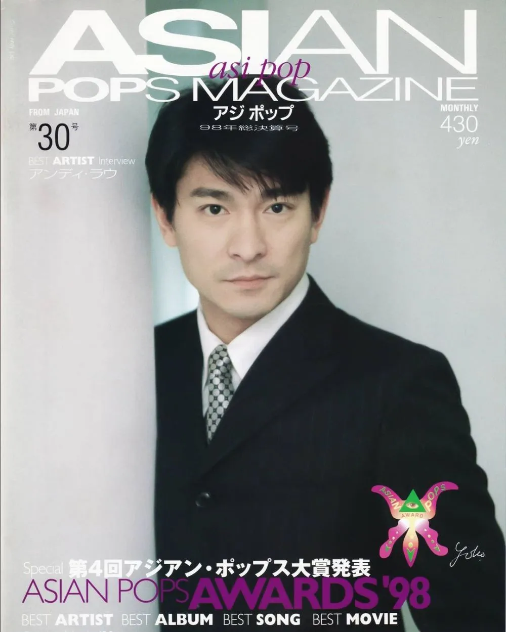 Andy Lau model majalah © Instagram Andy Lau model majalah © Instagram