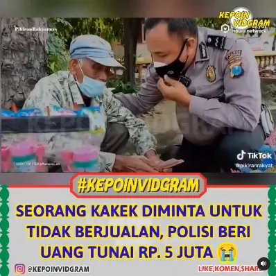 Minta kakek penjual mainan tutup © Instagram/@kepoinvidgram