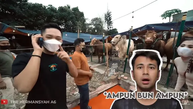 Azriel Hermansyah beli sapi © YouTube/The Hermansyah A6 Azriel Hermansyah beli sapi © YouTube/The Hermansyah A6