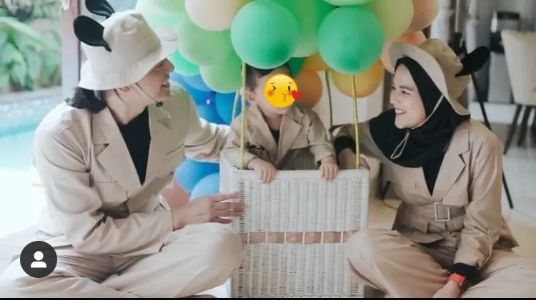 Momen Cut Meyriska Roger rayakan ultah anak Instagram/@cutratumeyriska