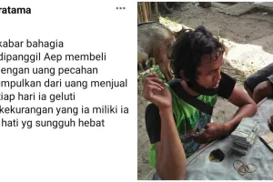 Kisah haru pengepul kardus sisihkan uang Rp 2.000 untuk berkurban