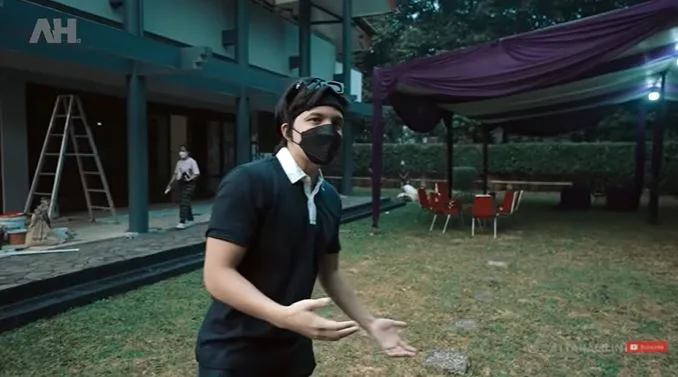 Momen Atta Halilintar bersama hewan kurban © 2021 brilio.net