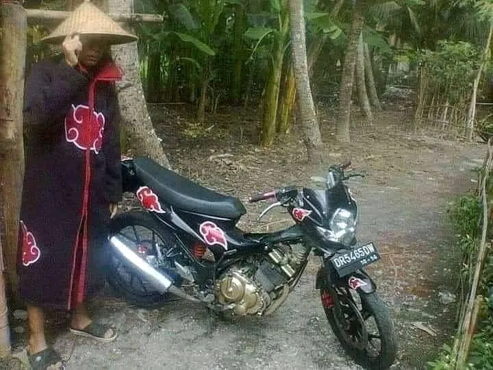 aksi pengendara motor lucu abis © 2021 instagram.com