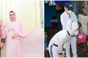 9 Momen Bella Shofie bagikan 1000 makanan, aksinya bikin salut