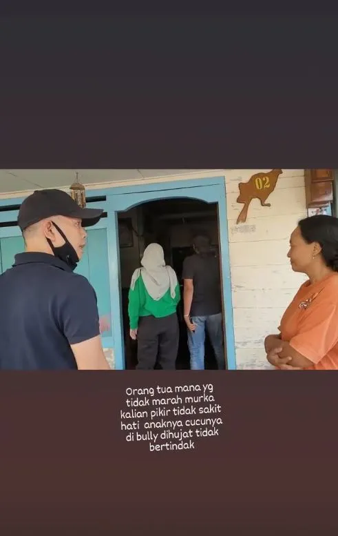 momen Umi Kalsum datangi haters © Instagram momen Umi Kalsum datangi haters © Instagram