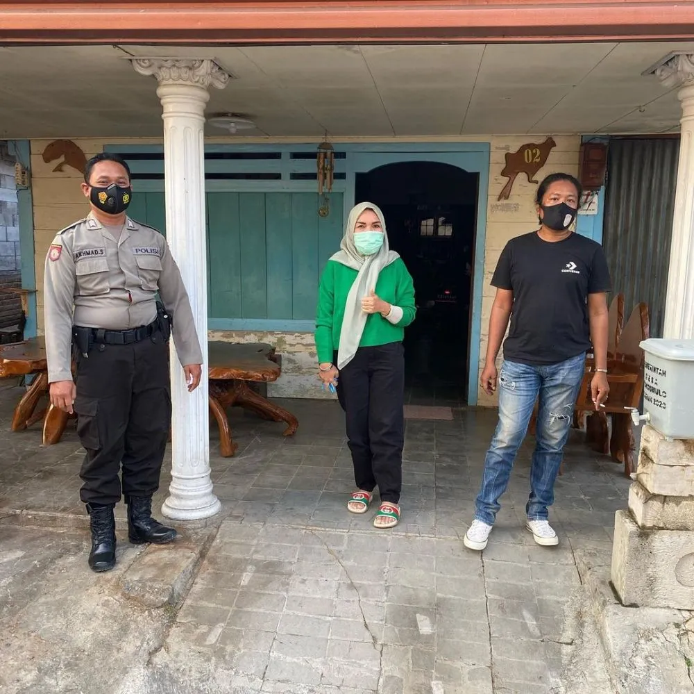 momen Umi Kalsum datangi haters © Instagram momen Umi Kalsum datangi haters © Instagram