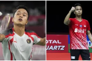 Kalahkan atlet nomor 3 dunia, Ginting maju ke semifinal Olimpiade 2020