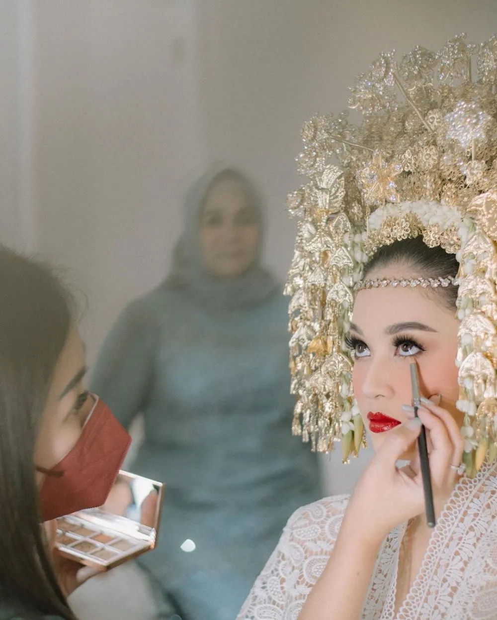 pernikahan Faradilla Yoshi © berbagai sumber pernikahan Faradilla Yoshi © berbagai sumber