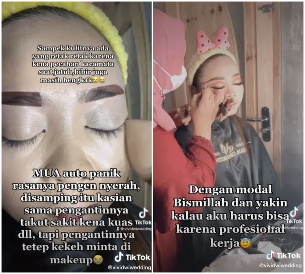 pengantin kecelakaan h-3 pernikahan © 2021 TikTok