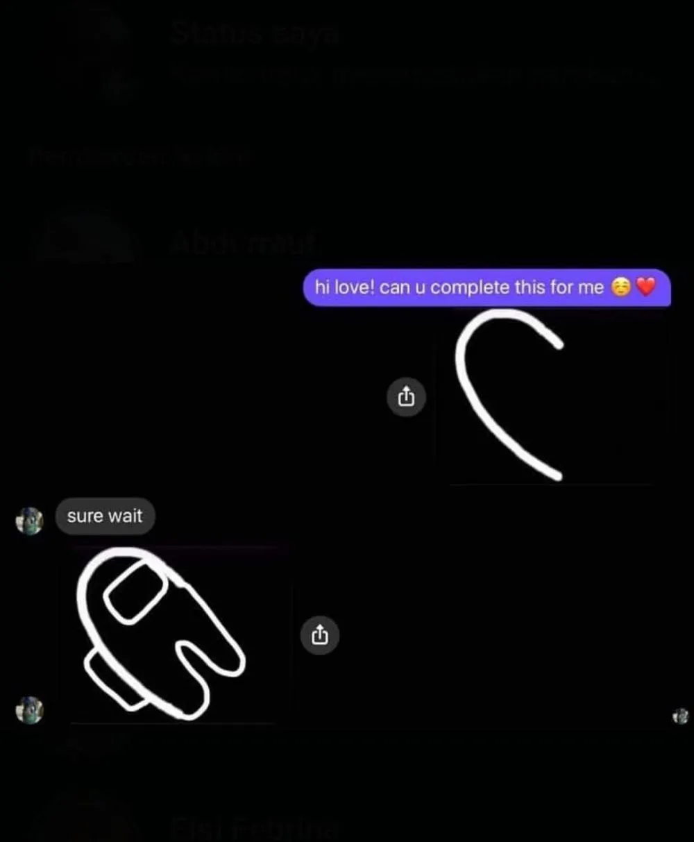 chat lucu ngerjain pacar © 2021 instagram.com