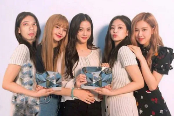 editan seleb pria bareng blackpink © Instagram editan seleb pria bareng blackpink © Instagram