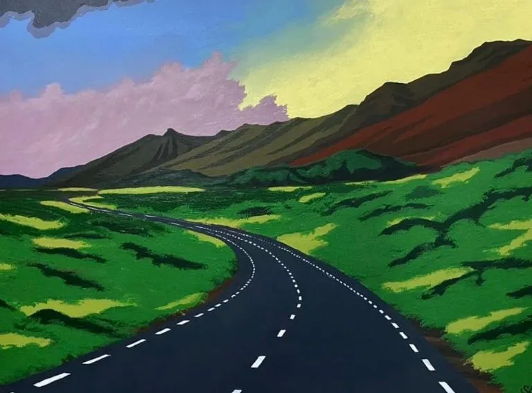 lukisan terbaru SBY © Twitter/@jansen_jsp lukisan terbaru SBY © Twitter/@jansen_jsp