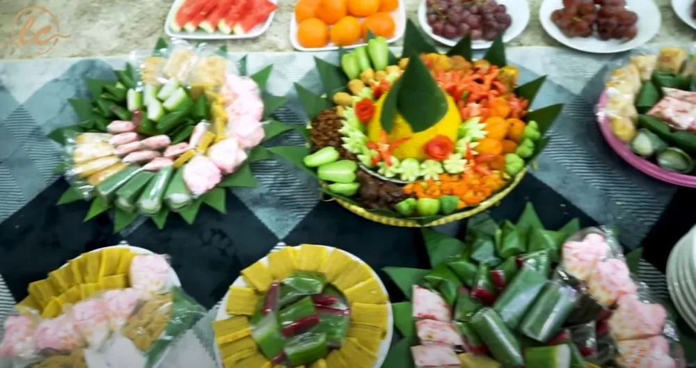 hidangan ulang tahun Lesty © YouTube hidangan ulang tahun Lesty © YouTube