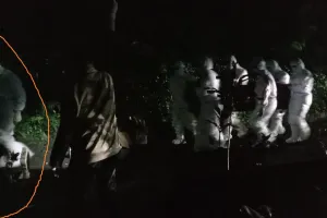 Viral penampakan misterius saat pemulasaran jenazah Covid-19