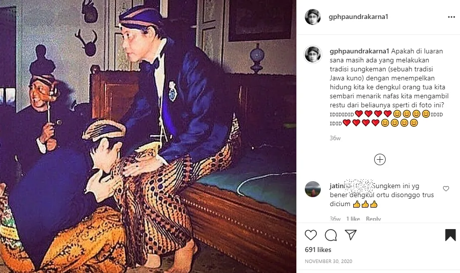 momen kenangan paundrakarna dan ayahnya © instagram momen kenangan paundrakarna dan ayahnya © instagram