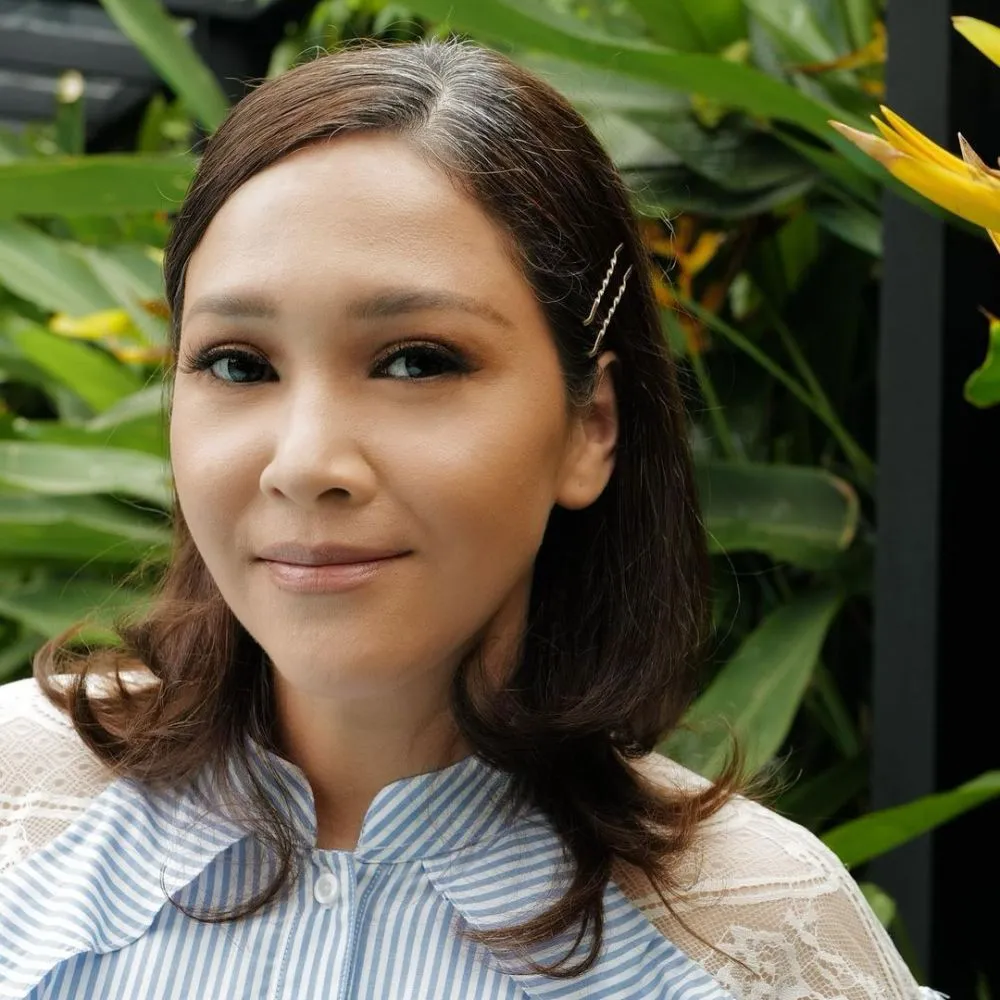 Maia rambut beruban © Instagram