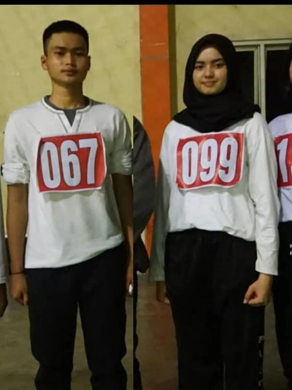 Ardelia Muthia Zahwa pembawa baki ©berbagai sumber Ardelia Muthia Zahwa pembawa baki ©berbagai sumber