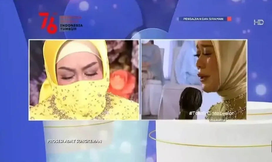 sungkeman Lesty Kejora © 2021 brilio.net sungkeman Lesty Kejora © 2021 brilio.net