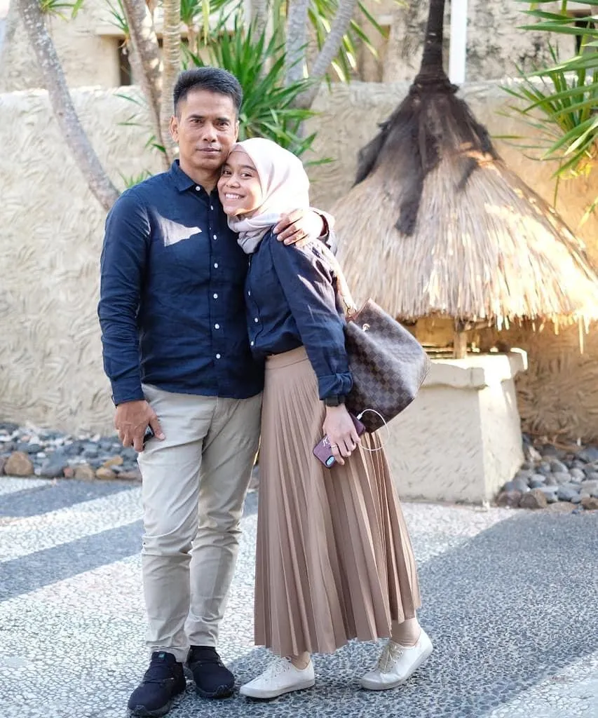 potret kebersamaan pedangdut dan ayah © instagram