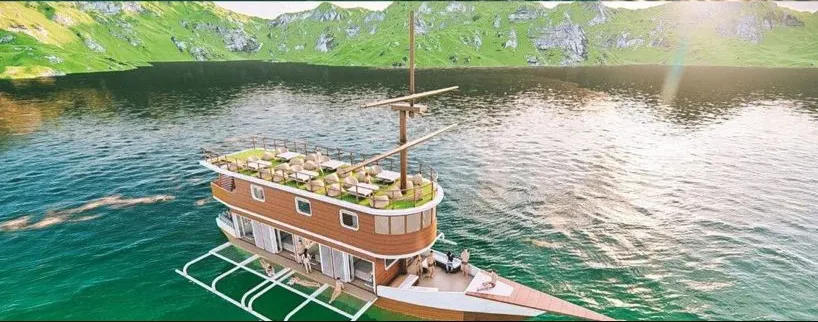 Penampakan kapal pinisi Awkarin © 2021 brilio.net Penampakan kapal pinisi Awkarin © 2021 brilio.net