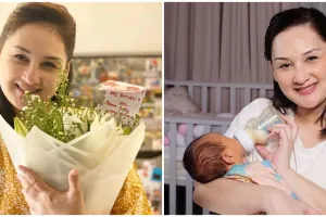 Menyusui dua anak sekaligus, aksi Mona Ratuliu ini bikin haru