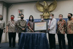 Dukung percepatan penanganan pandemi, Sasa donasi 17 generator oksigen