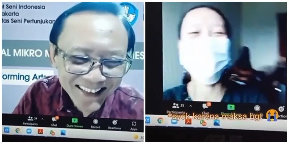 Cara dosen ajak pemanasan kuliah © TikTok Cara dosen ajak pemanasan kuliah © TikTok