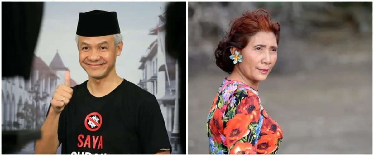 Dipanggil nenek oleh Ganjar Pranowo, begini reaksi Susi Pudjiastuti